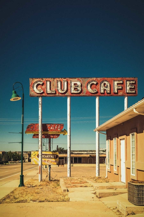 Roadtrip Route 66 Club Cafe